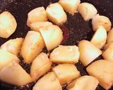 じゃがいもとイカのにんにくバター炒め作り方3写真