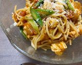 夏野菜カレーの冷製パスタ作り方9写真
