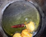 ニンニク唐辛子オイル作り方4写真