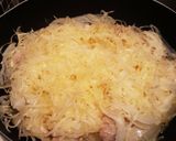 キャベツ玉ねぎ鶏もも日本酒蒸し作り方1写真