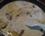 ごろごろサツマイモとツナのクリームパスタ作り方4写真