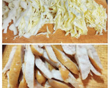 コールスロー風　野菜炒め～白滝でかさ増作り方1写真