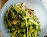 さっぱり♡きゅうりとちくわの酢の物作り方5写真