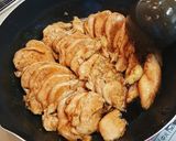 鶏胸肉の照り焼き丼作り方3写真