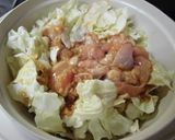鶏肉とキャベツの味噌レンジ蒸し作り方4写真