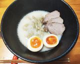 豚骨不使用！最初からつくる豚骨風ラーメン作り方36写真