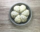 ポリ袋deカマンベールチーズちぎりパン♪作り方10写真