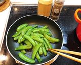 【副菜】スナップえんどうのソテー作り方3写真
