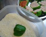 ピーマン肉詰め☆カレー風味作り方4写真