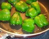ピーマン肉詰め☆カレー風味作り方5写真