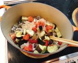 夏野菜とキノコのカレー作り方6写真