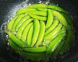 スナップえんどうとベーコンのバター炒め作り方1写真