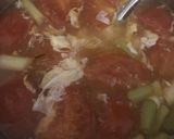 卵とトマトスープ　中華　作り方4写真