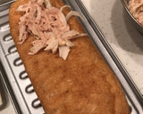 簡単　たっぷりチーズの油揚げピザ作り方3写真