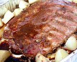 焼肉タレのみ 簡単本格スペアリブBBQ作り方3写真