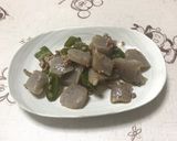 ちぎりこんにゃくの甘辛炒め作り方12写真