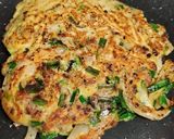 挽肉と野菜でガチお好み焼き作り方8写真