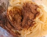 卵泡たて蓮根もちもち、焼きそばお好み焼き作り方4写真
