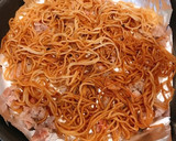 卵泡たて蓮根もちもち、焼きそばお好み焼き作り方6写真