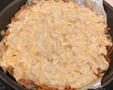 卵泡たて蓮根もちもち、焼きそばお好み焼き作り方7写真