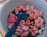 ＊我が家のレタスと胡瓜と納豆サラダうどん作り方3写真