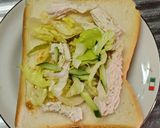 余った棒々鶏サンド作り方2写真