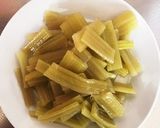 ふきの炒め物作り方1写真