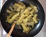 ふきの炒め物作り方3写真