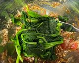 ほうれん草とトマトの胡麻味噌和え作り方2写真