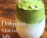 ダルゴナ抹茶ラテ作り方1写真