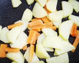 坦々ポテト炒め作り方5写真