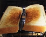 鶏ハムのホットサンド〜〜バジル添え作り方1写真
