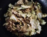 キャベツと豚肉の青唐醤油炒め作り方7写真