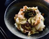キャベツと豚肉の青唐醤油炒め作り方8写真