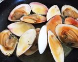 ワインに合う！　白貝のワイン蒸し作り方3写真