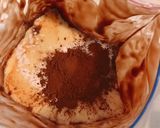 ヨーグルトでチーズケーキ、チョコバスチー作り方7写真