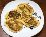 バナナと卵のみ!バナナパンケーキ作り方4写真