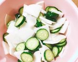 きゅうりと大根の浅漬け作り方1写真