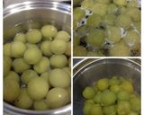酸味がたまらない青梅ジャム作り方2写真