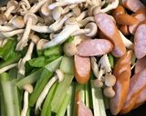 きのこと小松菜のパスタ作り方2写真