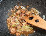 ランチにも★サバ缶の焼きうどん作り方5写真