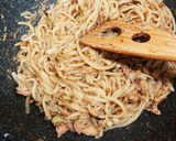 ランチにも★サバ缶の焼きうどん作り方6写真