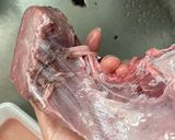 鰤カマ煮作り方1写真