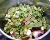 簡単！銀鮭と椎茸の白味噌汁作り方3写真