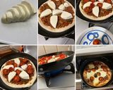 茄子入りミートソースピッツァ作り方4写真