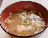旨味たっぷり！お味噌汁に天ぷら！作り方1写真