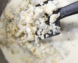 ブルーチーズ クリームソース作り方5写真