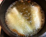 鶏むねとカニカマの紫蘇チーズ春巻き作り方4写真
