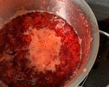 甘酸っぱい真っ赤な苺ジャム作り方4写真