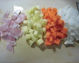 レンジDEミネストローネ作り方1写真